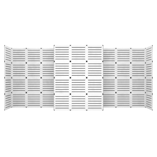 10’x20' Modular Slatwall Display - Optional Graphics and Monitor Mount