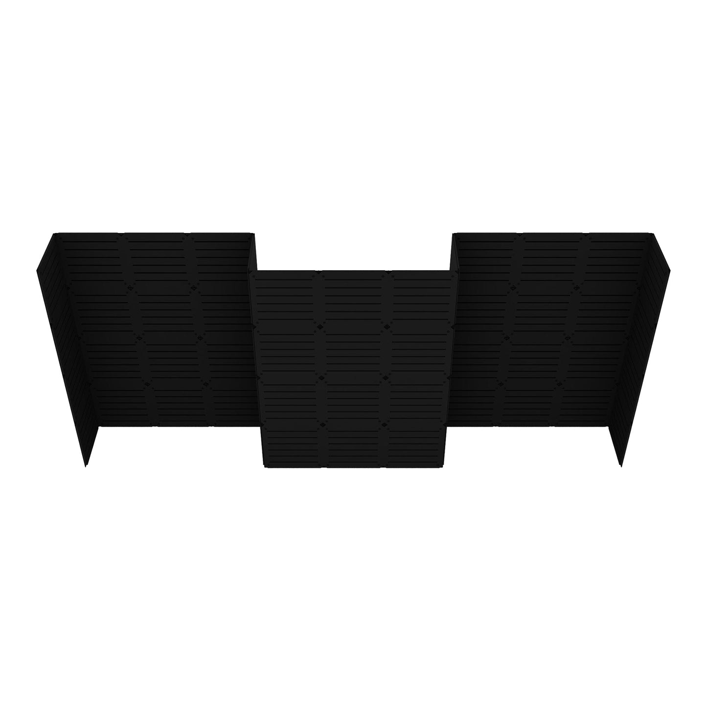 Used 10’x20' Modular Slatwall Display - Optional Graphics and Monitor Mount