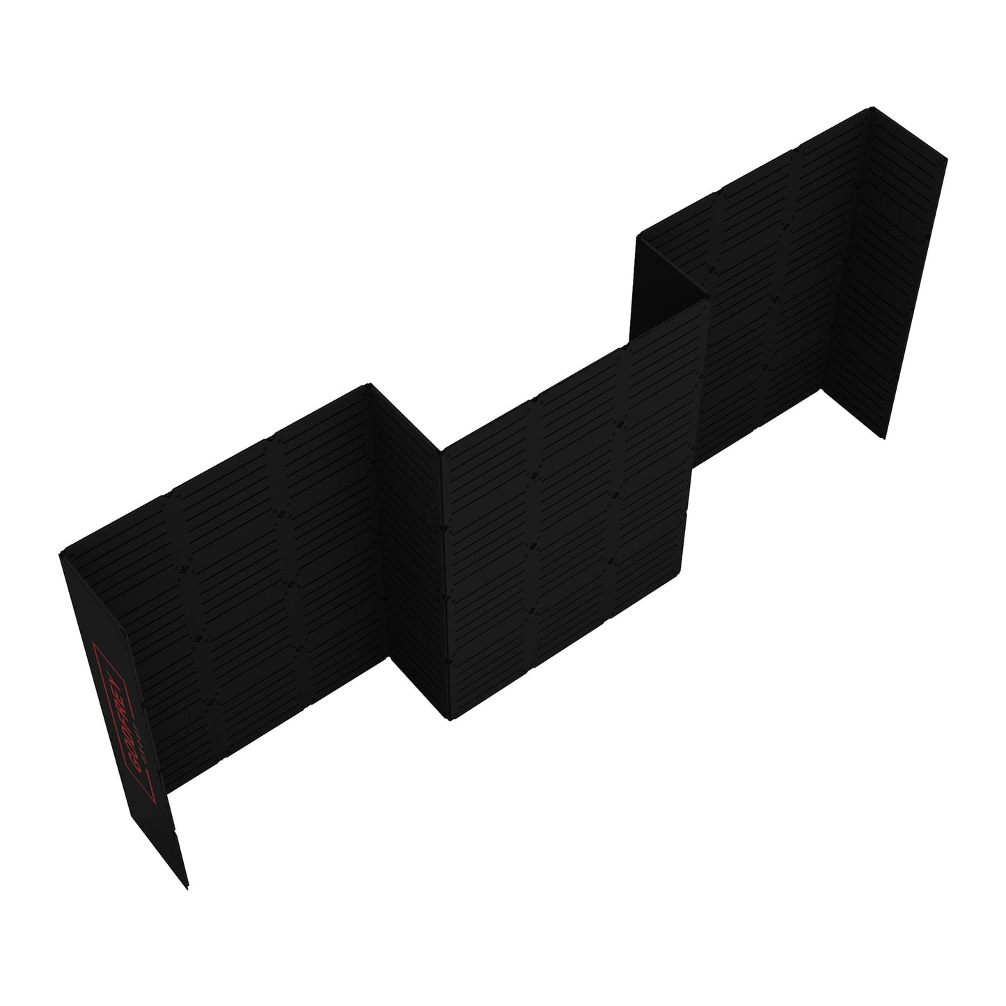 10’x20' Modular Slatwall Display - Optional Graphics and Monitor Mount