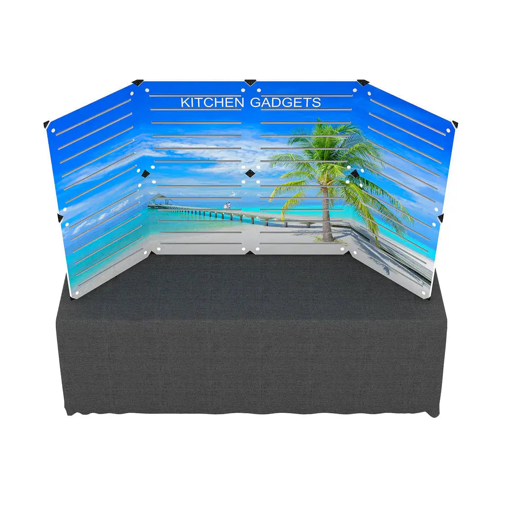 Slatwall Table Top Display GOGO Tradeshow