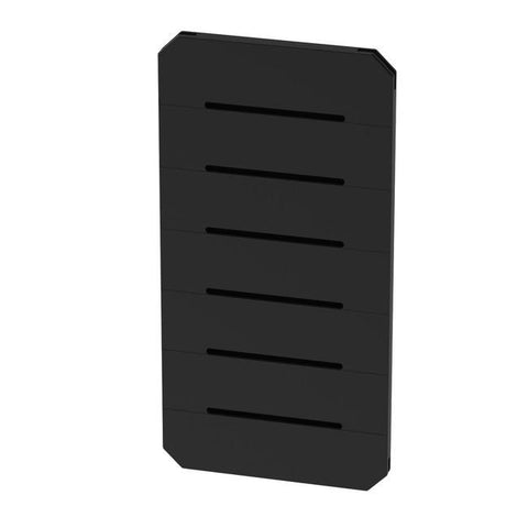 GOGO Panels -  P2BB - Black - Half Panel 1' x 2' - 1 Panel