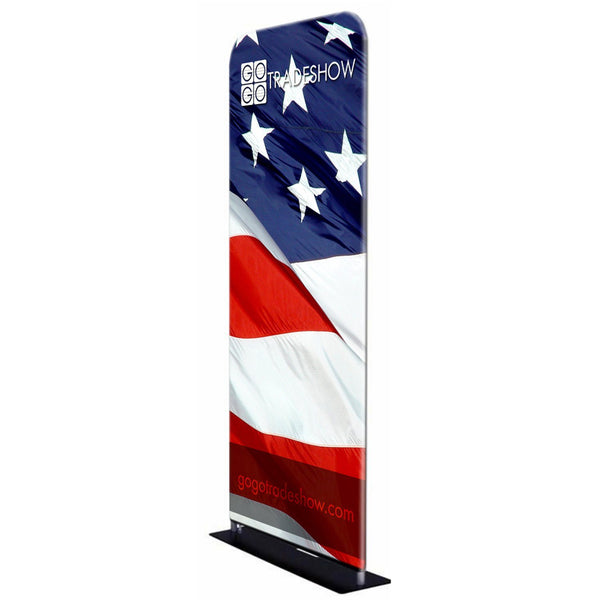 Fabric Banner Stand with Double Sided Graphic