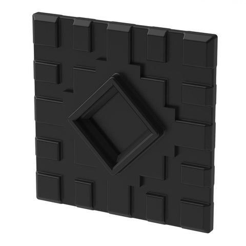GOGO Panels - CS1B Black Middle Flat/Straight Connector