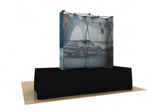 6'w Fabric Pop Up Display Package